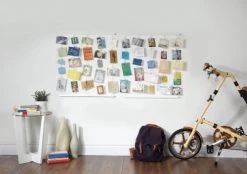 Umbra Cadres Et Albums Photos Pêle-mêle Mural Hangit, Pour 40 Photos, En Bois Laqué Blanc -Papiers peints Soldes pele mele mural hangit pour 40 photos en bois laque blanc 4