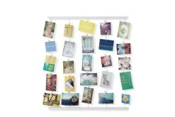 Umbra Cadres Et Albums Photos Pêle-mêle Mural Hangit, Pour 40 Photos, En Bois Laqué Blanc -Papiers peints Soldes pele mele mural hangit pour 40 photos en bois laque blanc 5