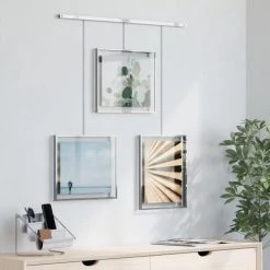 Umbra Cadres Et Albums Photos Porte Photos Mural Pour 5 Cadres, Métal Doré -Papiers peints Soldes porte photos mural pour 5 cadres metal dore 4