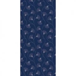 The Home Deco Factory Stickers Muraux Rouleau Sticker Bleu Et Blanc 250x45cm