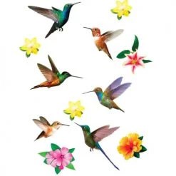 STC Stickers Muraux Colibris 20x70