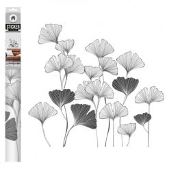 STC Stickers Muraux Ginkgo 55x60cm -Papiers peints Soldes stickers muraux ginkgo 55x60cm 2