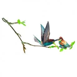 STC Stickers Muraux Oiseaux Sur Une Branche 68x18cm