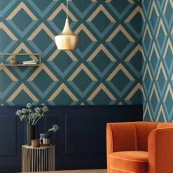 Hexoa Papiers Peints Tapisserie Murale Rhombus 53x840cm